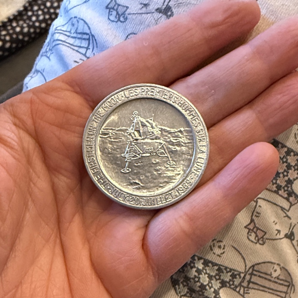 Lunar Landing Silver Coin 1969